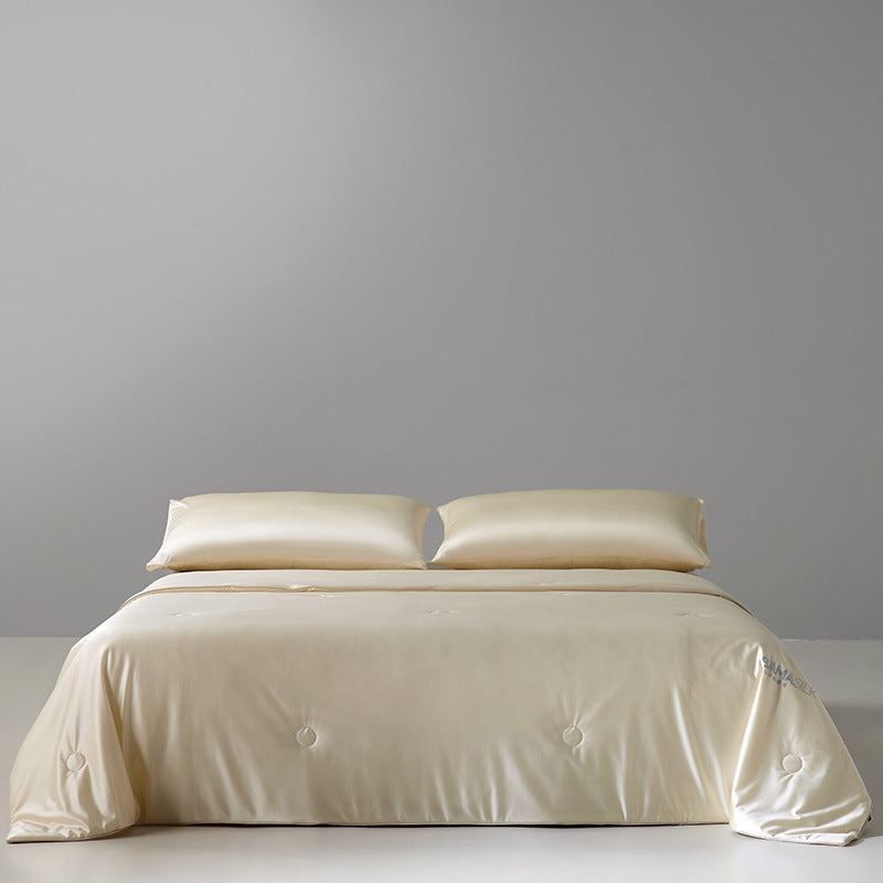 Women Luxury Satin Duvet with Elegant Button Structure Stornfield