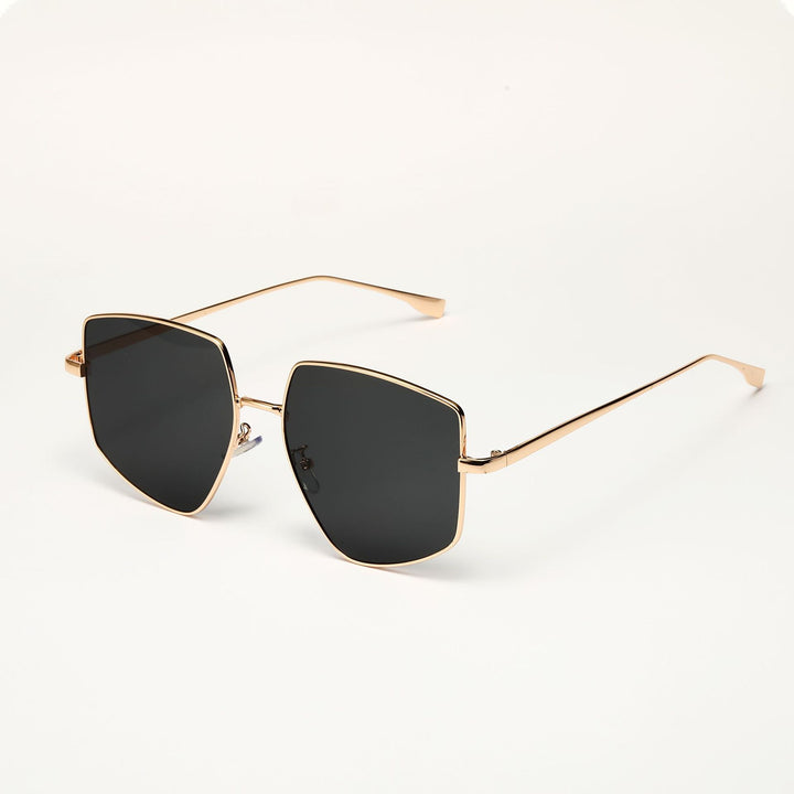 Women's square sunglasses with elegant metal frame Stornfield