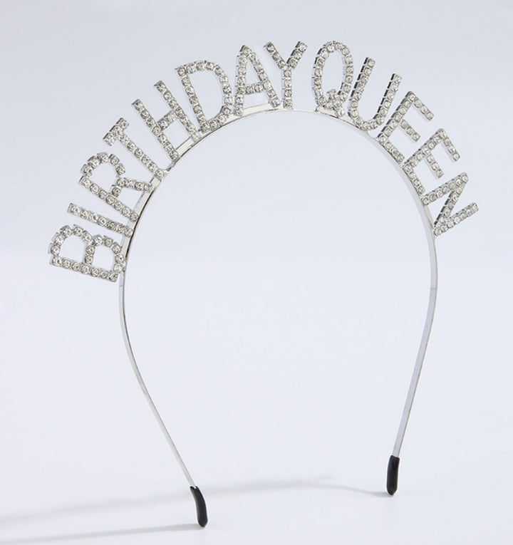 Women's hair accessories with sparkling lettering Stornfield