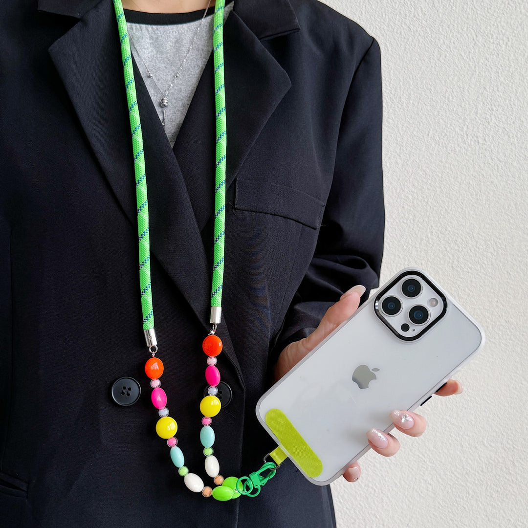 Phone chain with colorful beads Stornfield