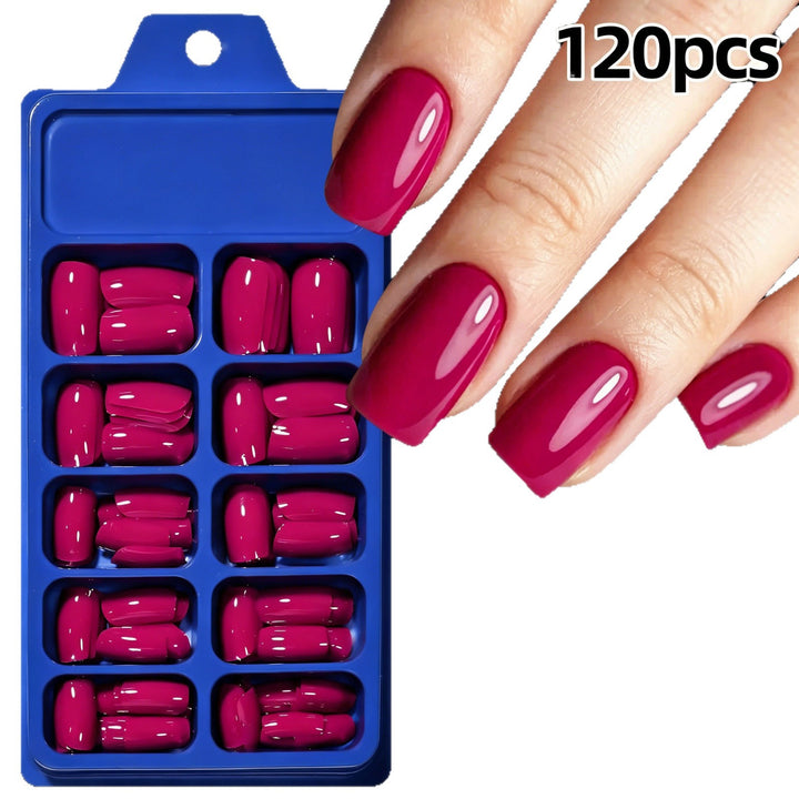 Premium Almond-Shaped False Nail Set Stornfield