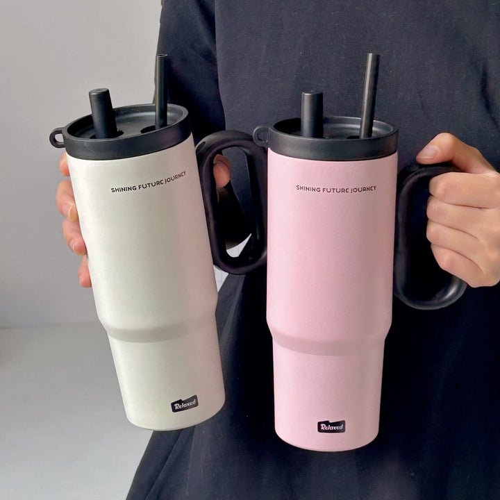 Women's thermos cup with practical double drinking system Stornfield