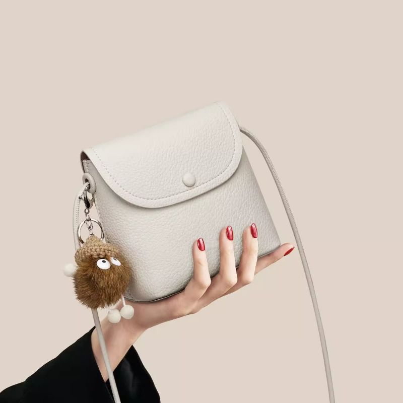 Compact Textured Crossbody Bag Stornfield