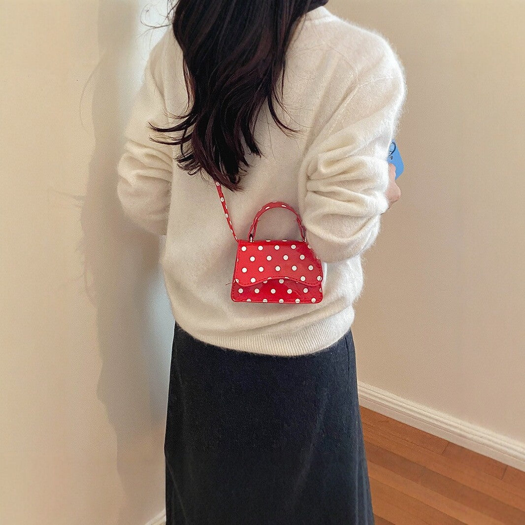 Polka Dot Mini Handbag