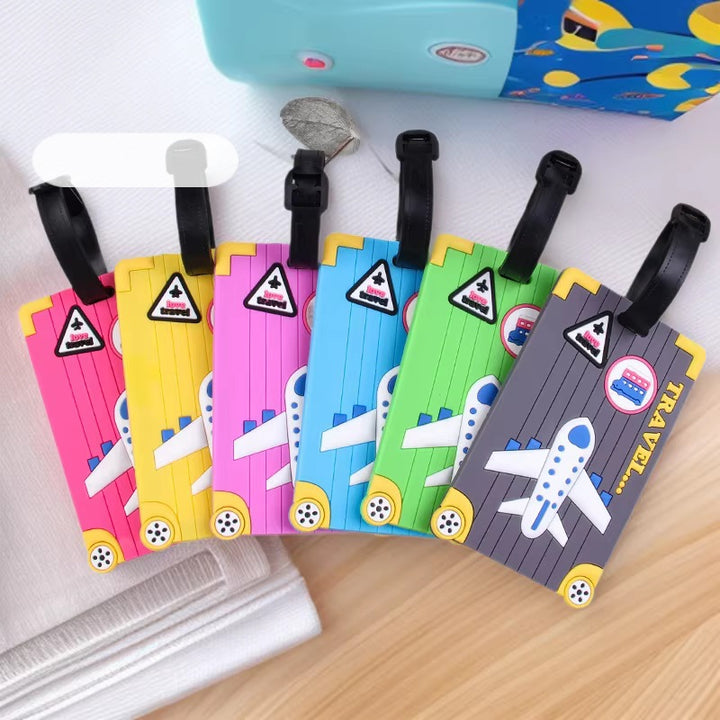 Fun Airplane-Themed Luggage Tag Stornfield