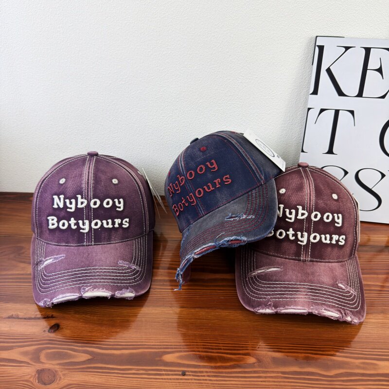 Women's Distressed Adjustable Baseball Cap Stornfield