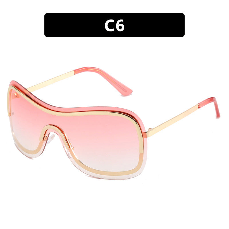 Women's sporty oversized sunglasses with elegant design Stornfield