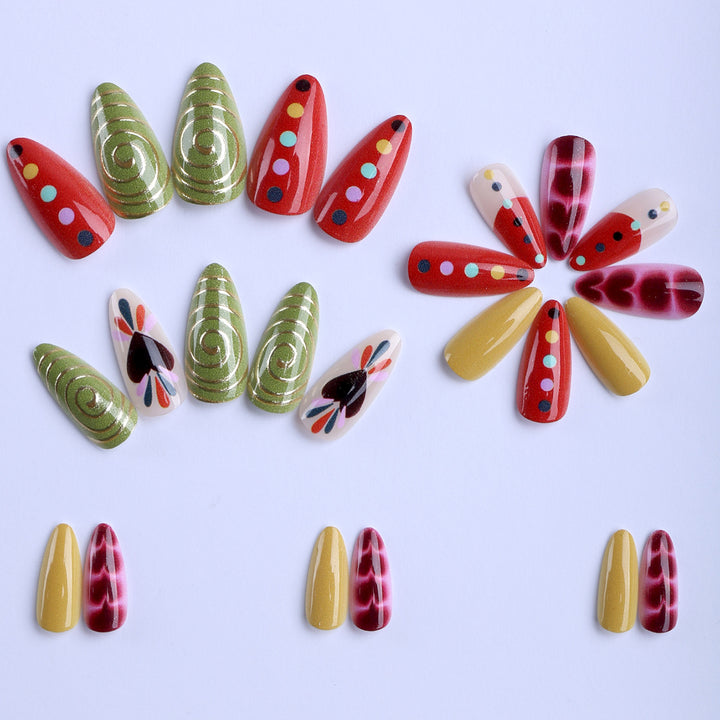 Artificial nails with Lively Design Stornfield