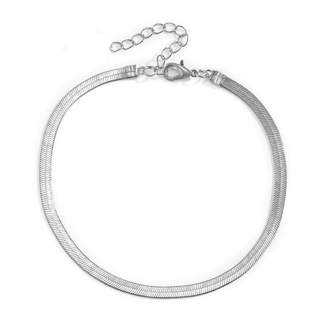 Sleek Adjustable Gold Hoops Necklace Stornfield