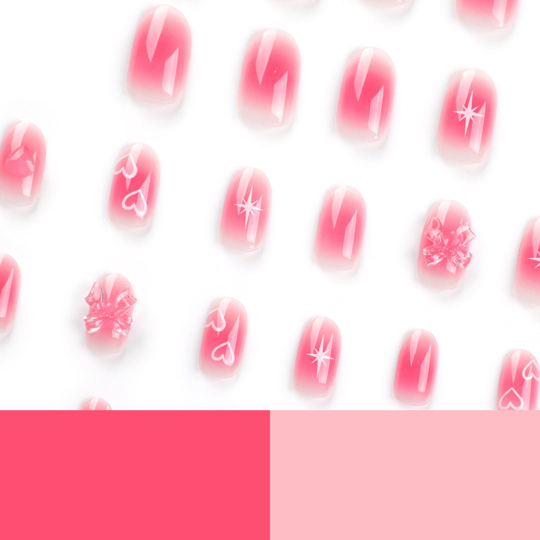 Artificial Nail Art with Romantic Design Stornfield