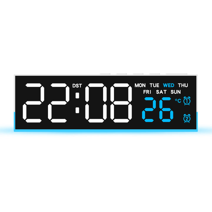 Digital Multifuntional LED Alarm Clock with Temperature and Weekday Display Stornfield