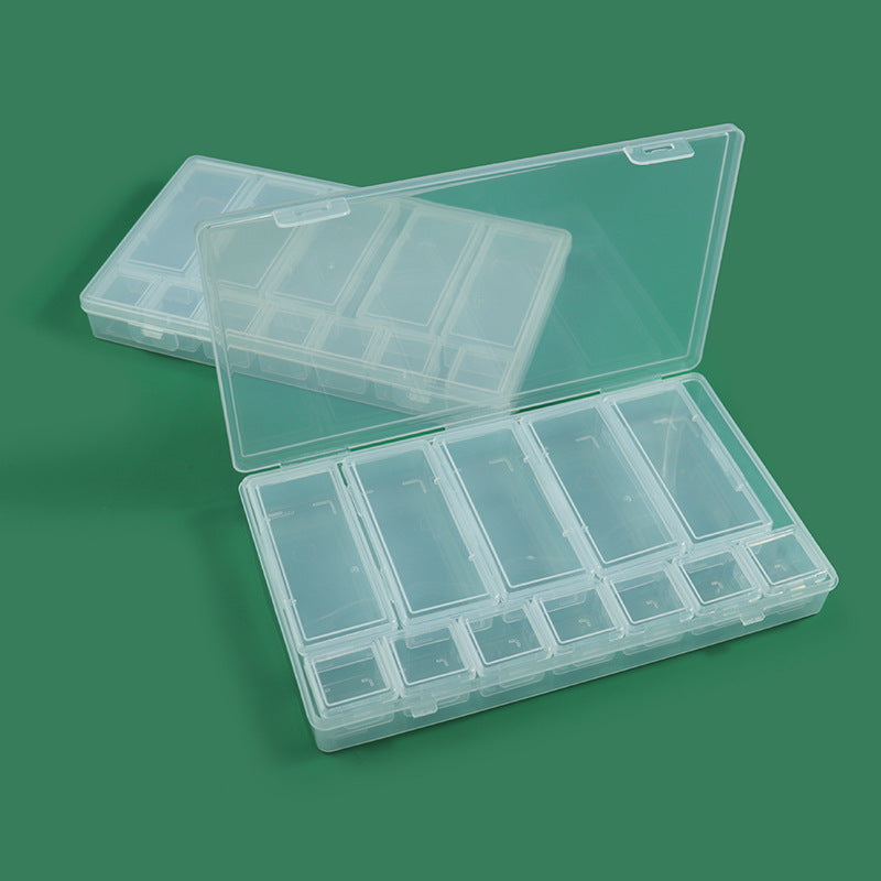 Multi-Compartment Transparent Storage Organizer Stornfield