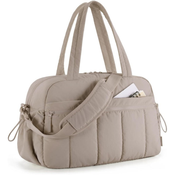Multifunctional Tote Bag with Padded Interior and Removable Shoulder Strap Stornfield