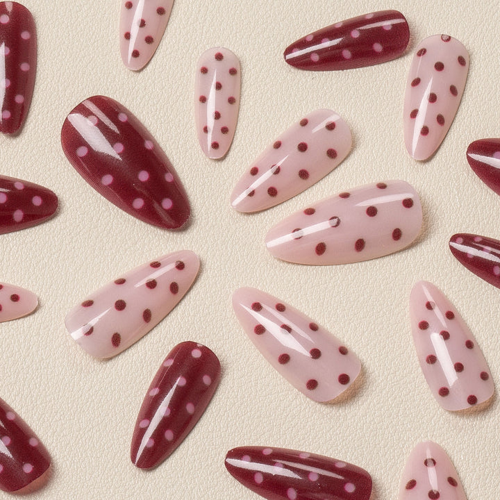 Elegant Stiletto Press-On Nail Art