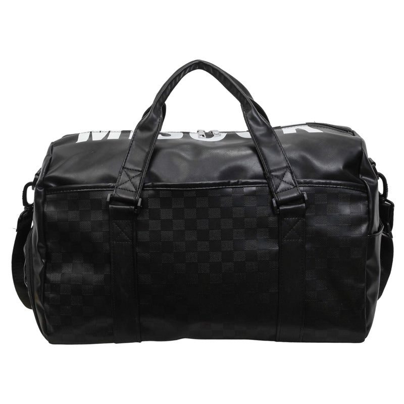 Sporty travel bag with water-repellent outer material and extensive interior organization Stornfield