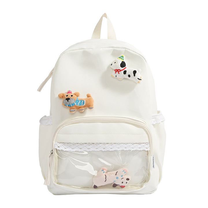 Cute Animal-Themed Embroidered Backpack Stornfield