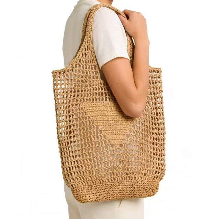 Hand-knotted net tote bag Stornfield
