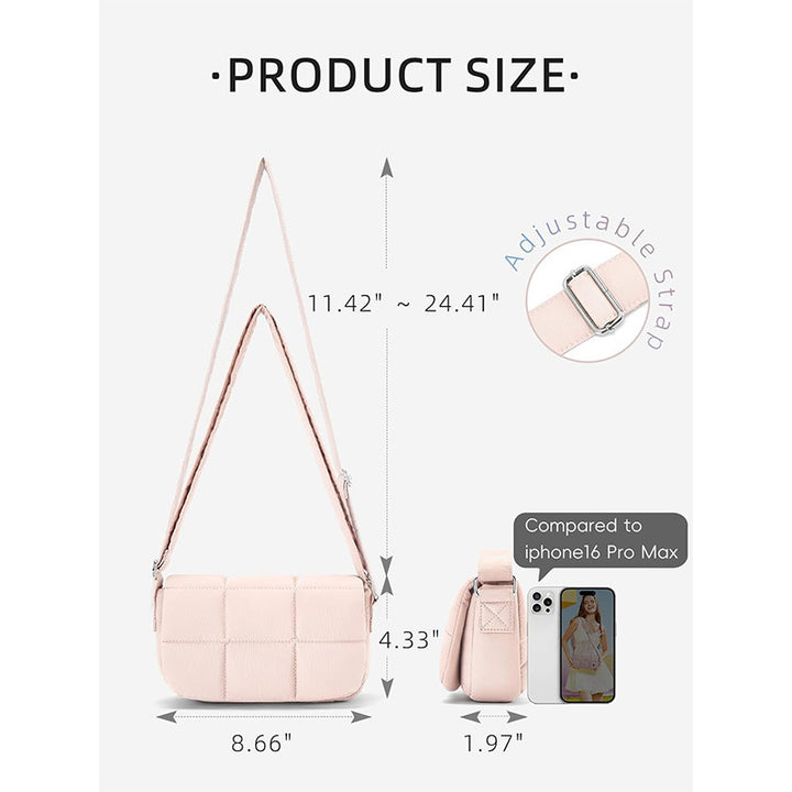 Fashionable shoulder bag with padded design Stornfield