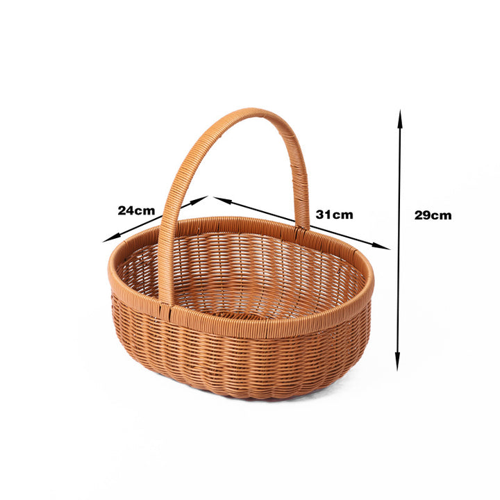 Artisan Woven Utility Basket Stornfield