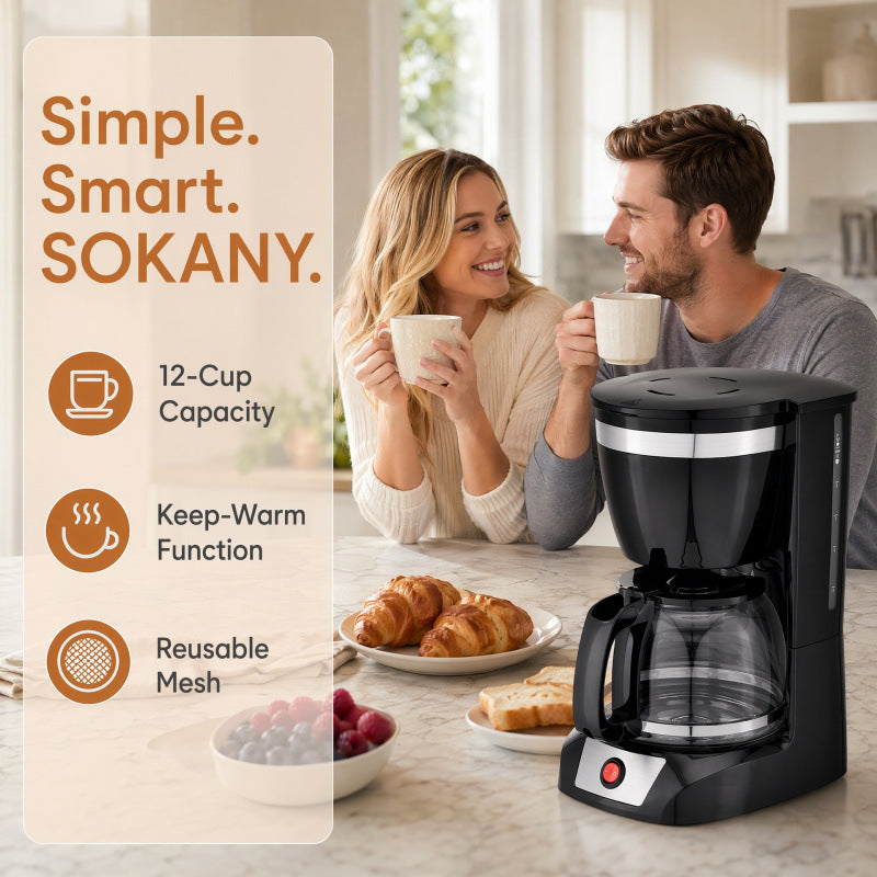 Advanced Brewing Coffee Maker with Programmable Features Stornfield