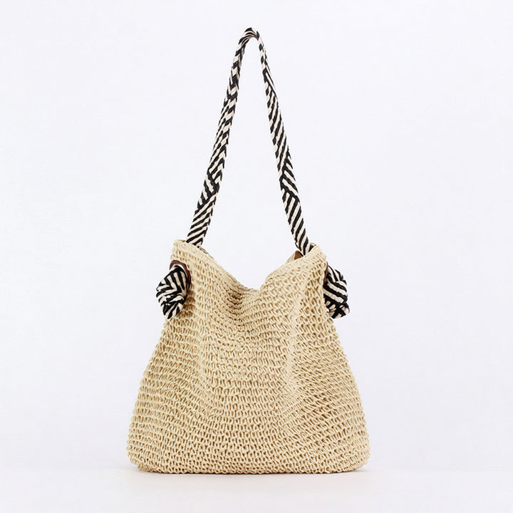 Handcrafted shoulder bag with unique weaving pattern Stornfield