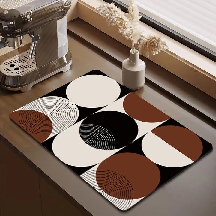 Cute Cartoon Food-Themed Kitchen Mat Stornfield