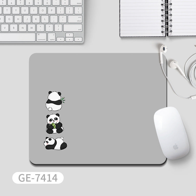 Cute Panda-Themed Desk Mouse Pad