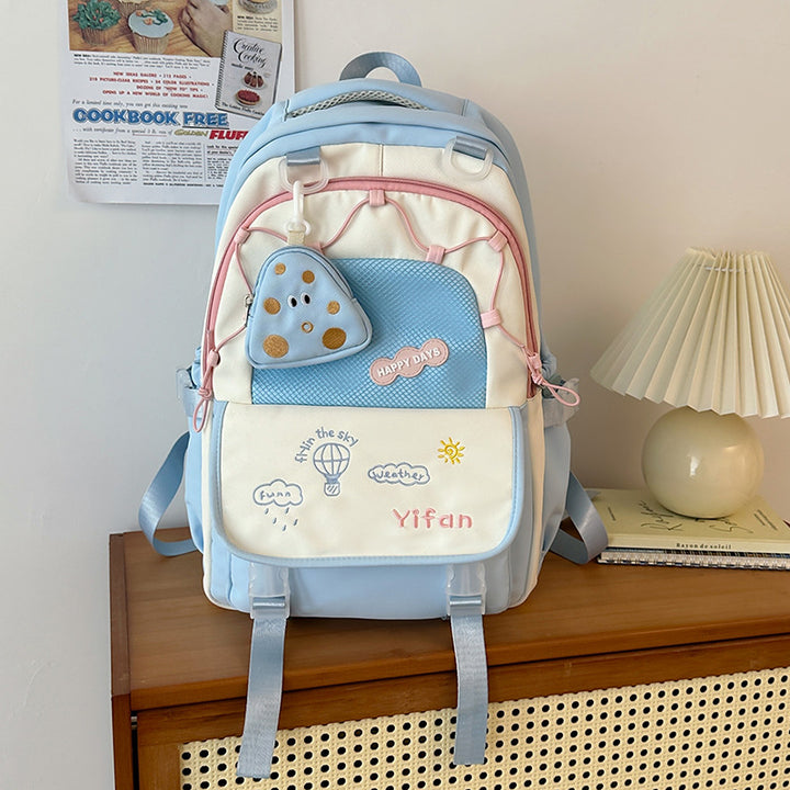 Playful Character Design School Backpack Stornfield