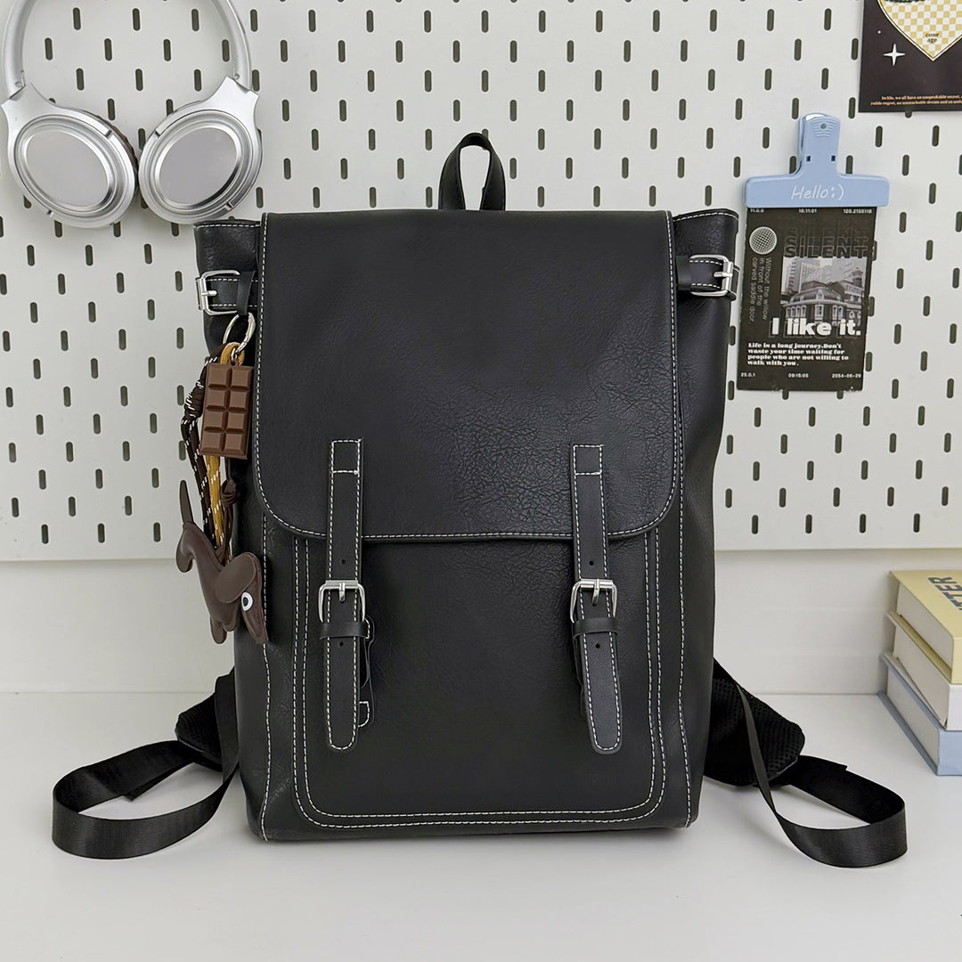 Vintage Style Leather Backpack Stornfield