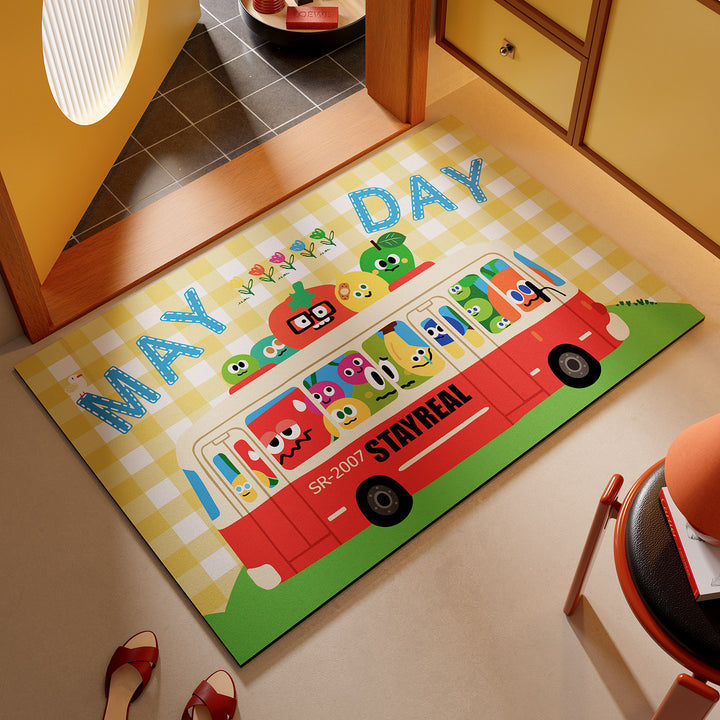Artistic Patterned Entrance Mat