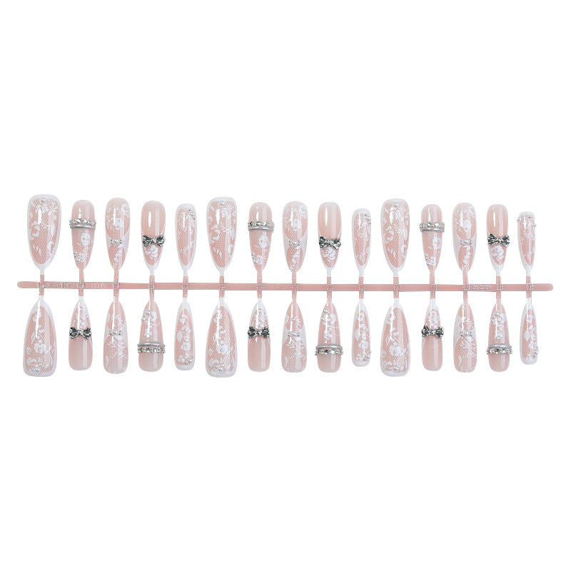 Decorative Press-On Nail Set Stornfield