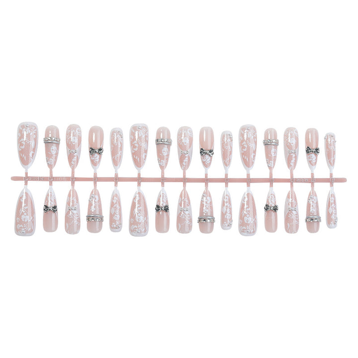 Decorative Press-On Nail Set Stornfield