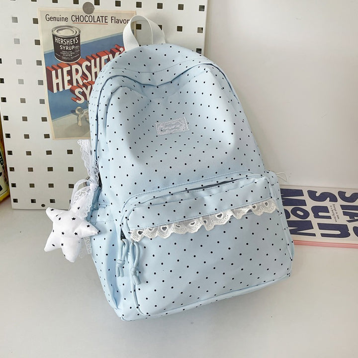 Cute Decorative Polka Dot Backpack Stornfield