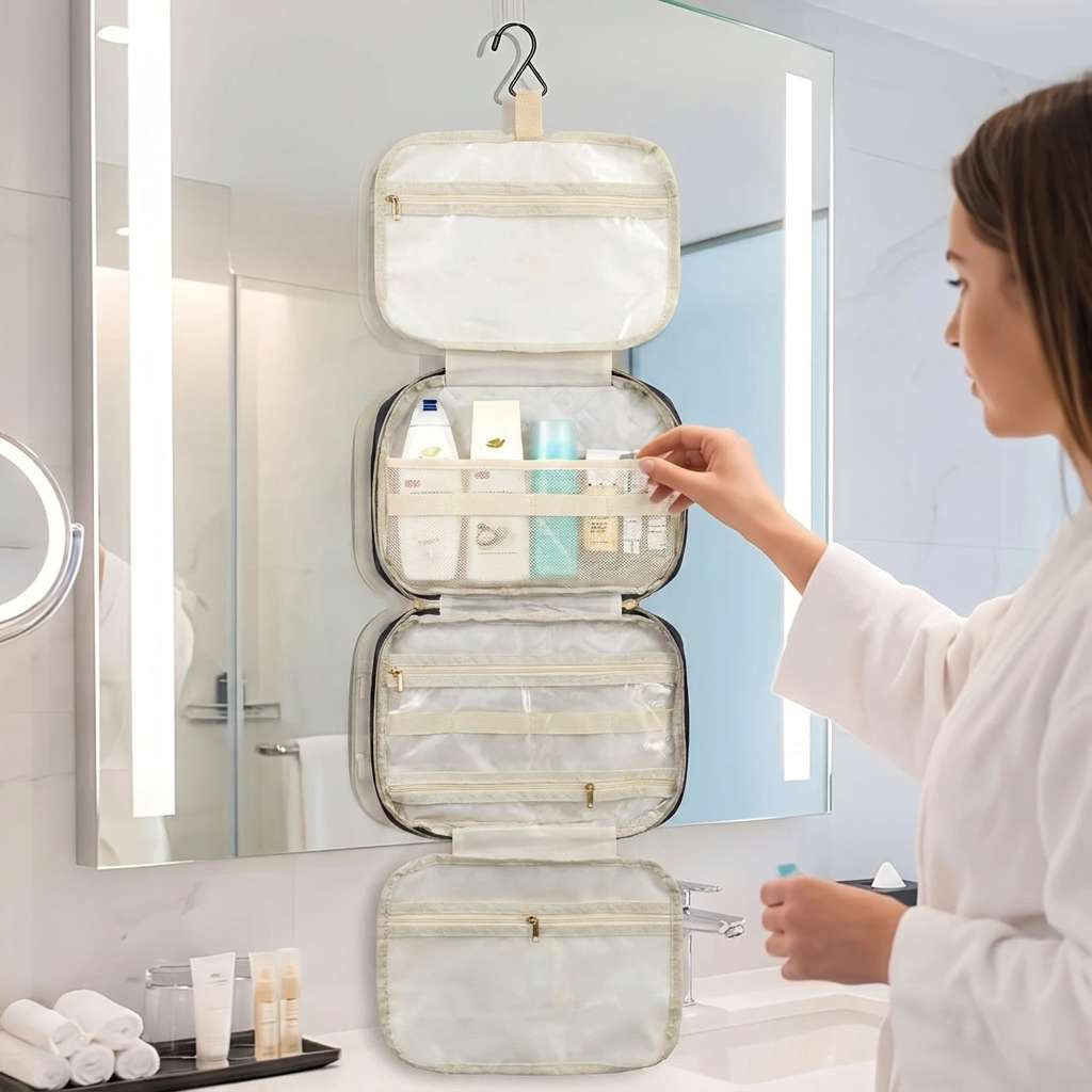 Cosmetic Organizer with Multifunctional Compartments Stornfield