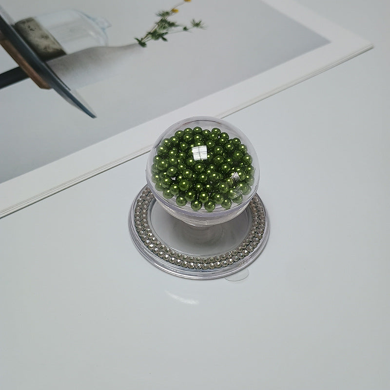 Decorative Beaded Cosmetic Mirror Stornfield