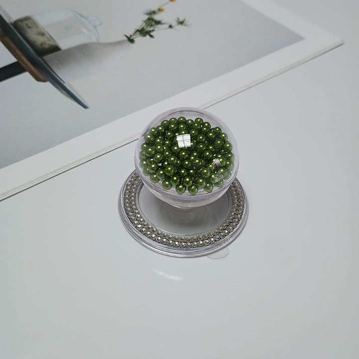 Decorative Beaded Cosmetic Mirror Stornfield