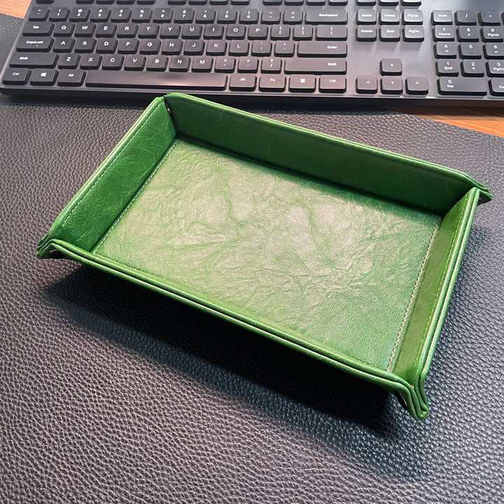 Stylish Leather Organizer Tray Stornfield