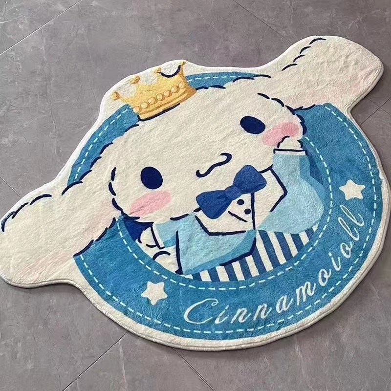 Cute Animal-Themed Plush Bath Mat