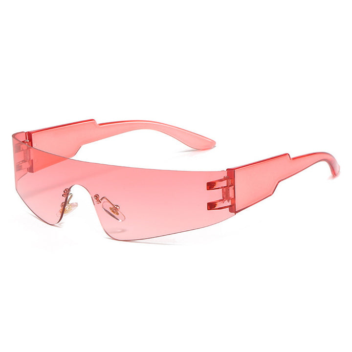 Oversized Protective Shield Sunglasses Stornfield