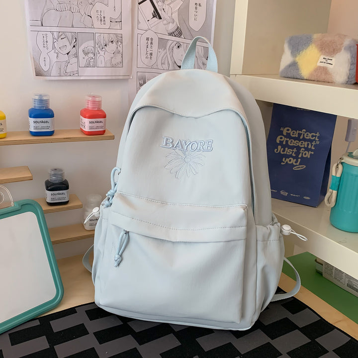 Floral Embroidered Casual Backpack Stornfield