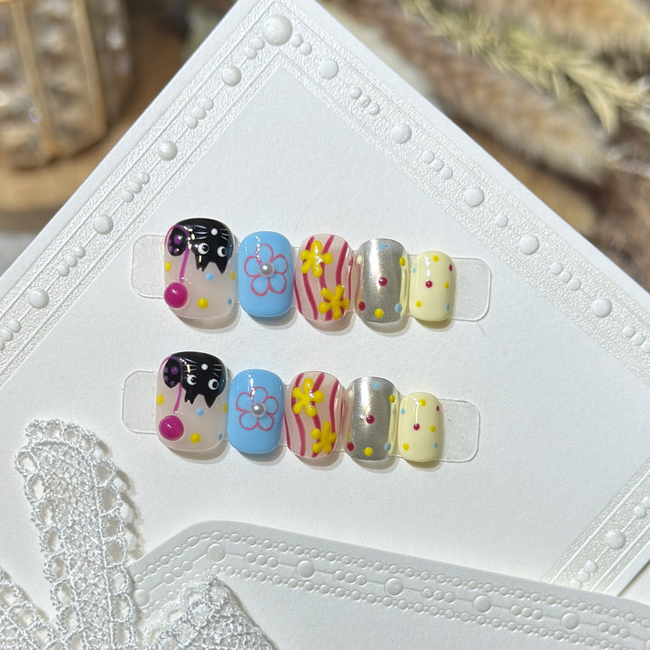 Creative Decorative Press-On Nail Collection