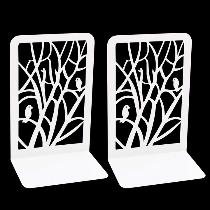 Artistic Bird-Themed Bookends