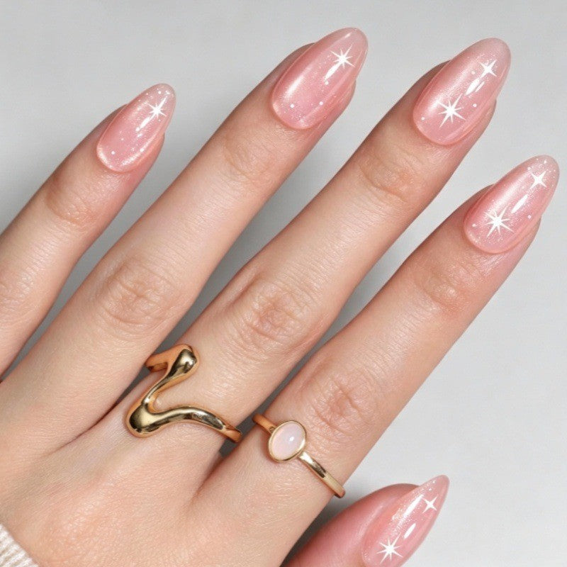Sparkling Press-On Nail Art Set Stornfield