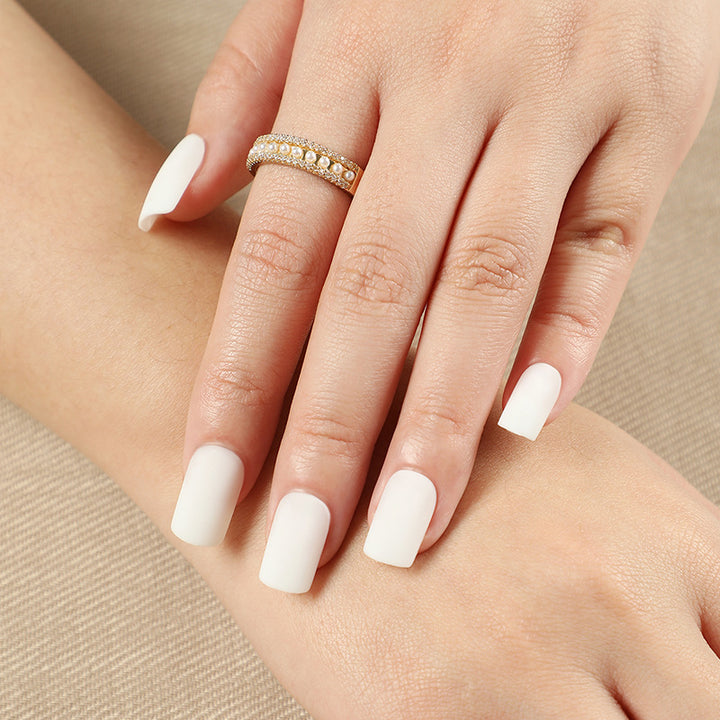 Artificial nails in elegant matte finish Stornfield