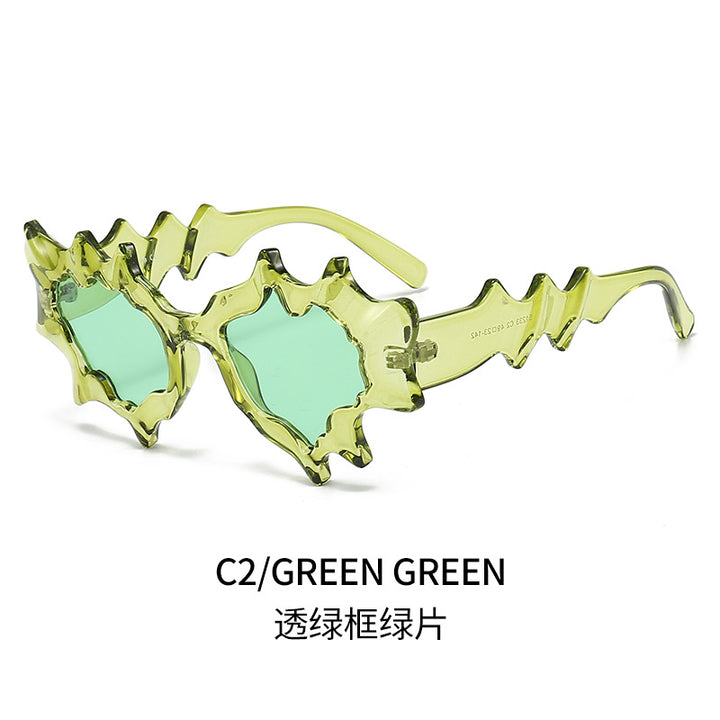 Ladies' Fashion Sunglasses in Extravagant Wave Design Stornfield