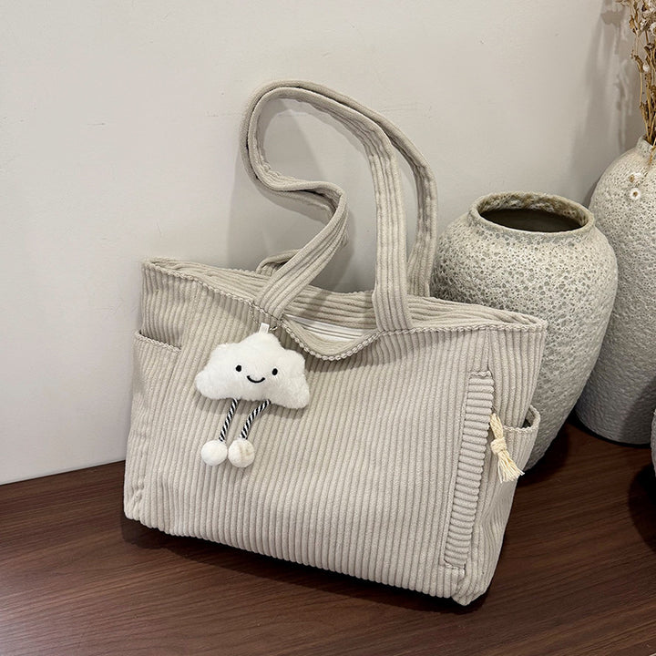 WoVersatile Corduroy Tote Bag Stornfield