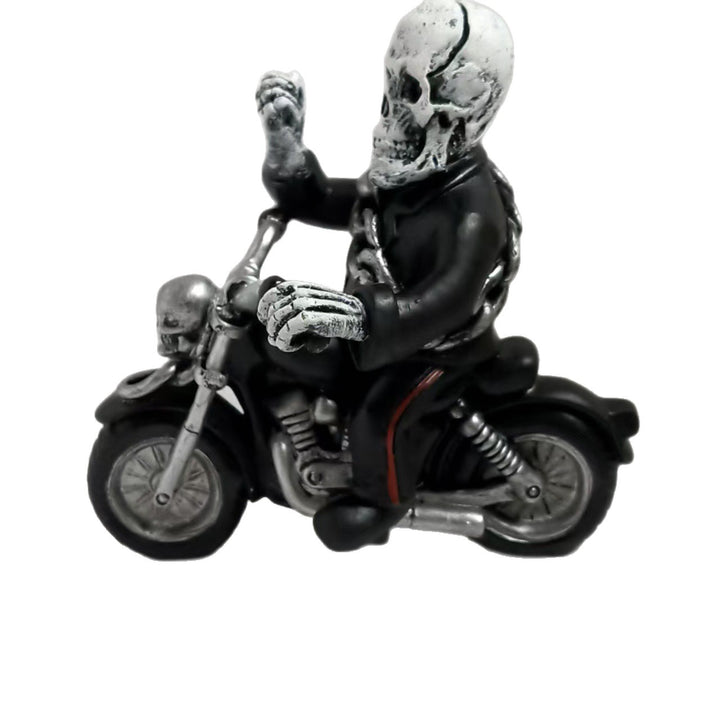 Creepy motorcycle figure Stornfield