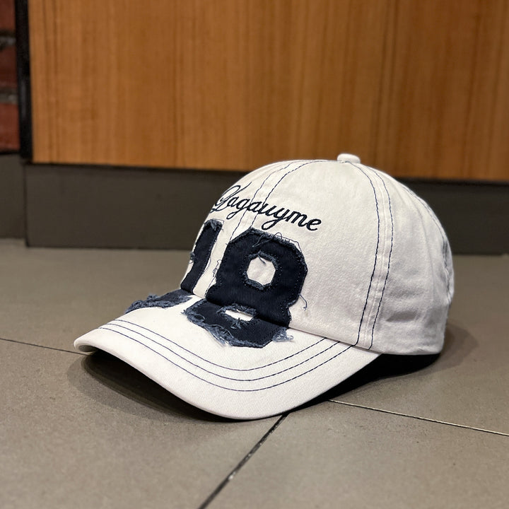 Men's Distressed Embroidered Baseball Cap Stornfield