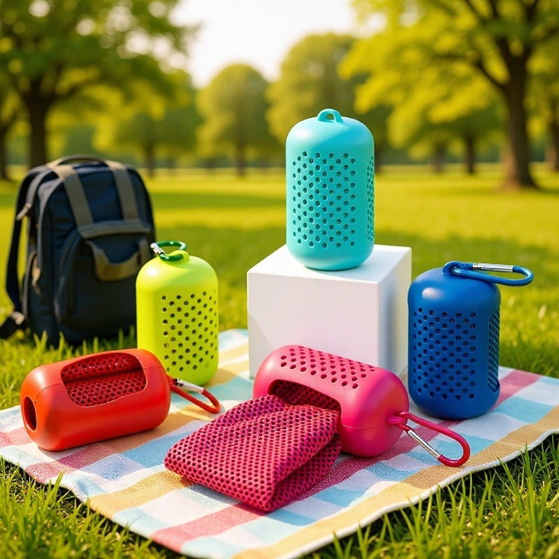 Ladies portable Bluetooth speaker with carabiner Stornfield