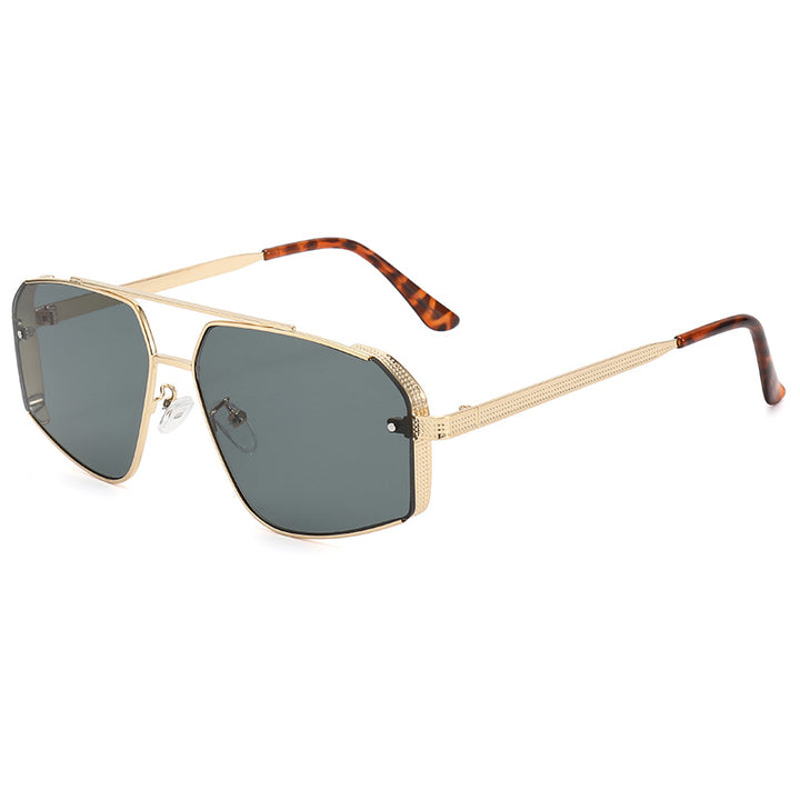 Oversized Geometric Frame Sunglasses Stornfield